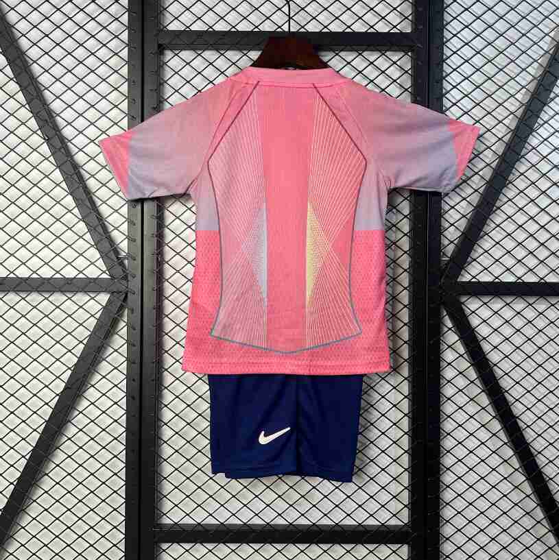 Camiseta FC Barcelona Conjunto Niños Especial 2025 2026 Rosa_1