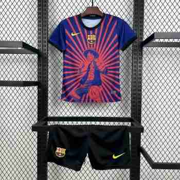 Camiseta FC Barcelona Conjunto Niños One Peace Especial 2025 2026