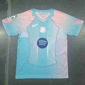 Tailandia Camiseta Especial FC Barcelona 2025 2026 Azul Rosa