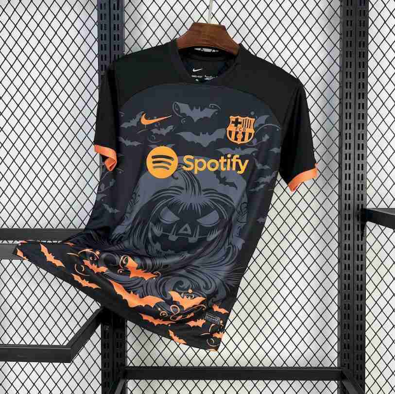 Tailandia Camiseta Halloween Especial FC Barcelona 2025 2026