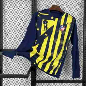 Tailandia Camiseta Manga Larga Pre Match Atlético De Madrid 2025 2026