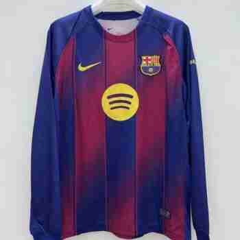 Tailandia Camiseta Primera Manga Larga FC Barcelona 2025 2026