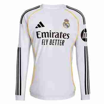 Tailandia Camiseta Primera Manga Larga Real Madrid 2025 2026