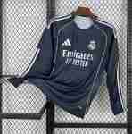 Tailandia Camiseta Segunda Manga Larga Real Madrid 2025 2026