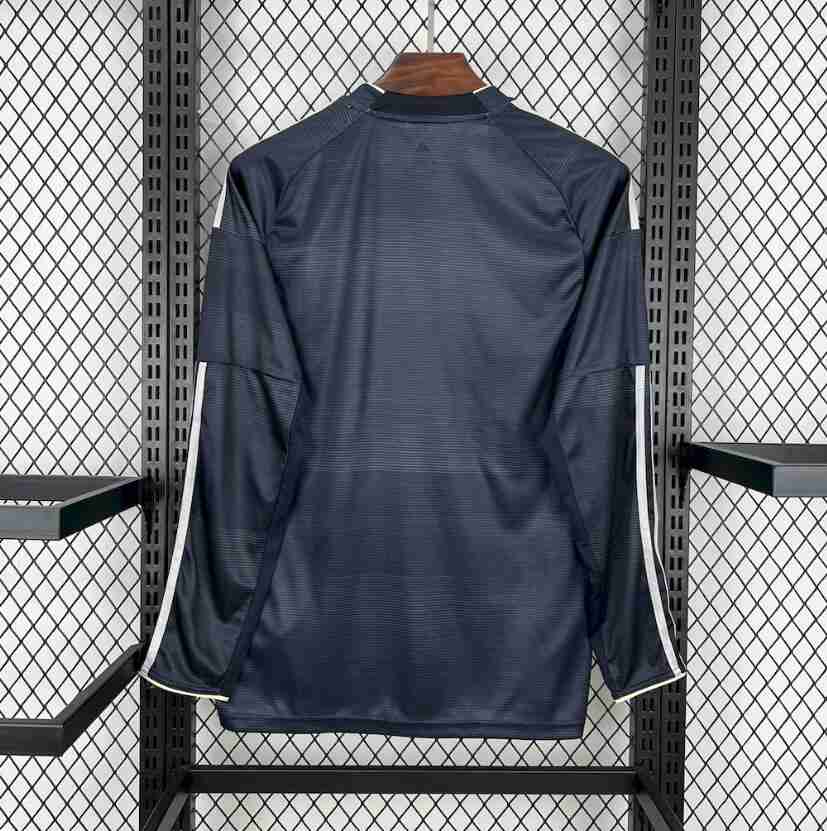 Tailandia Camiseta Segunda Manga Larga Real Madrid 2025 2026_1