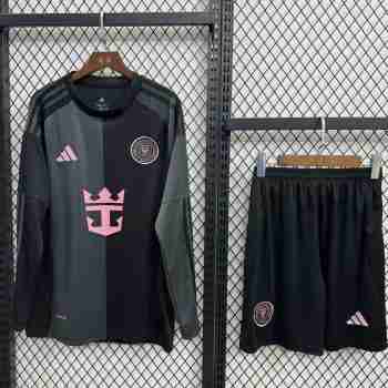 Tailandia Conjunto Camiseta Primera Manga Larga Inter Miami 2025 2026