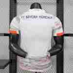 Versión Jugador Camiseta Segunda Bayern Munich 2025 26 Blanco