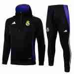 Chandal Con Capucha Real Madrid Negro