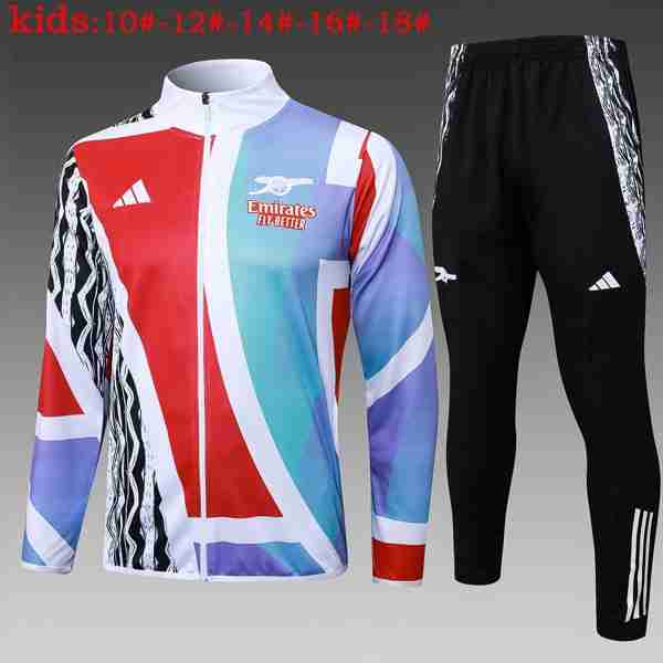 Ninos Chandal Arsenal 2025-2026 Blanco Rojo