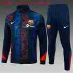 Chandal Ninos FC Barcelona 2025 2026 Azul Rojo