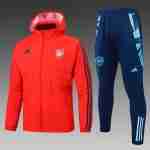 Rompevientos Arsenal Conjunto Completo 2025-2026 Rojo