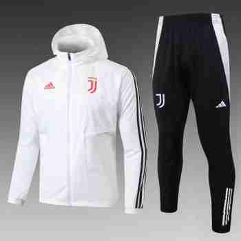 Conjunto Rompevientos Juventus 2025 2026 Blanco
