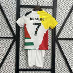 Cristiano Ronaldo NO.7 Camiseta Real Madrid Conjunto Niños Edizione Commemorativa 2025 2026