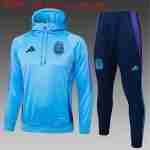 Sudadera Con Capucha Ninos Argentina 2025 2026 Azul