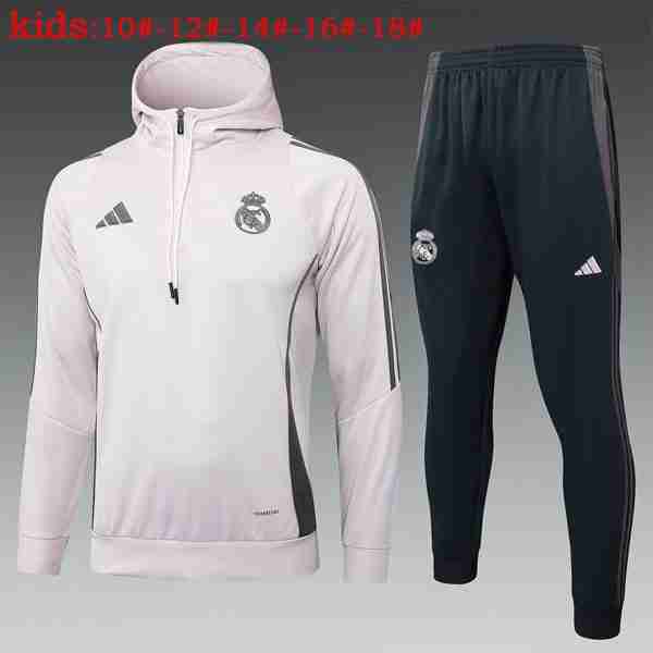 Ninos Sudadera Con Capucha Real Madrid 2025-2026 Rosa