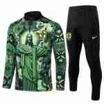Sudadera De Training Brasil 2025 2026 Verde