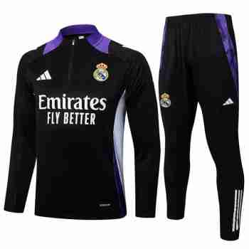 Sudadera De Training Real Madrid 2025 2026 Negro