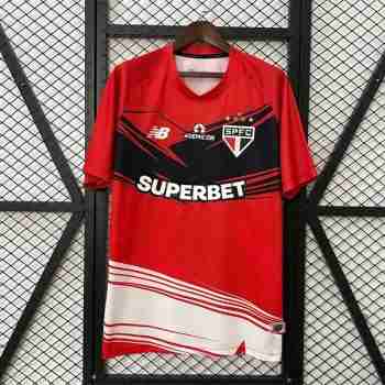 Tailandia Camiseta Pre Match Sao Paulo 2025 2026 Rojo