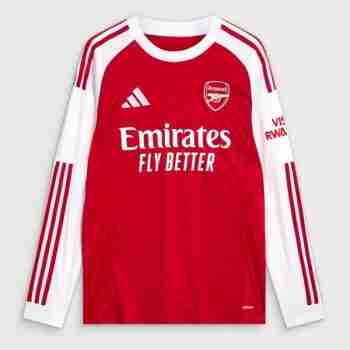 Tailandia Camiseta Primera Manga Larga Arsenal 2025 2026