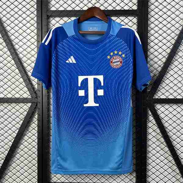 Tailandia Camiseta Bayern Munich Portero 2025-2026 Azul Tailandia Camiseta Portero Bayern Munich 2025 2026 Azul