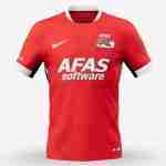 Tailandia Camiseta AZ Alkmaar 1ª 2025-2026