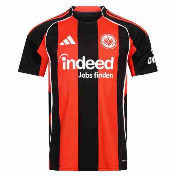 Tailandia Camiseta Eintracht Frankfurt 1ª 2025-2026 Tailandia Camiseta Primera Eintracht Frankfurt 2025 2026