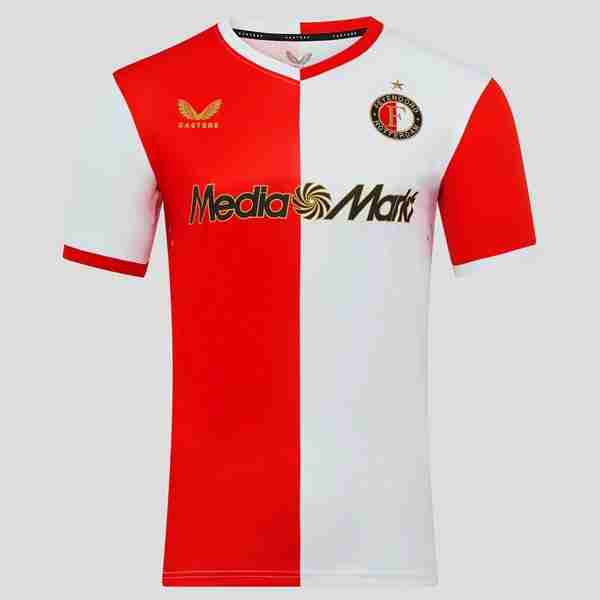 Tailandia Camiseta Feyenoord 1ª 2025-2026 Tailandia Camiseta Primera Feyenoord Rotterdam 2025 2026