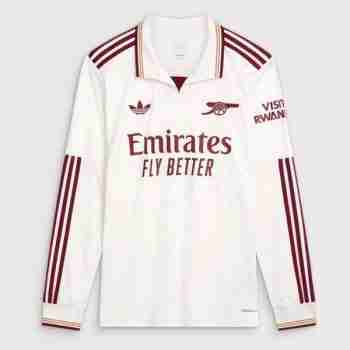 Tailandia Camiseta Tercera Manga Larga Arsenal 2025 2026