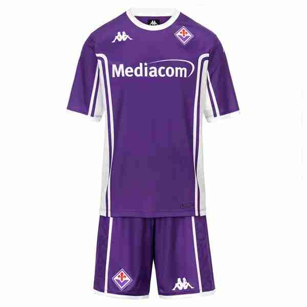 Camiseta Fiorentina 1ª Niño 2025-2026 Camiseta ACF Fiorentina Conjunto Niños Primera 2025 2026
