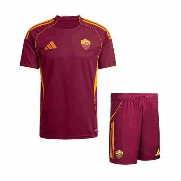 Camiseta AS Roma 1ª Niño 2025-2026 Camiseta AS Roma Conjunto Niños Primera 2025 2026