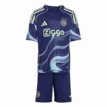 Camiseta Ajax De Ámsterdam Conjunto Niños Segunda 2025 2026