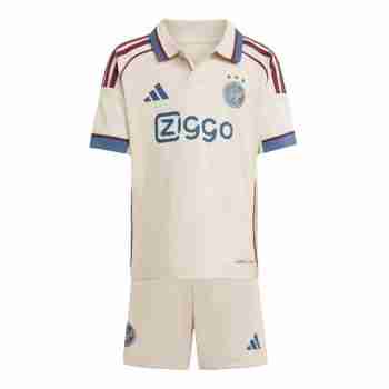 Camiseta Ajax De Ámsterdam Conjunto Niños Tercera 2025 2026