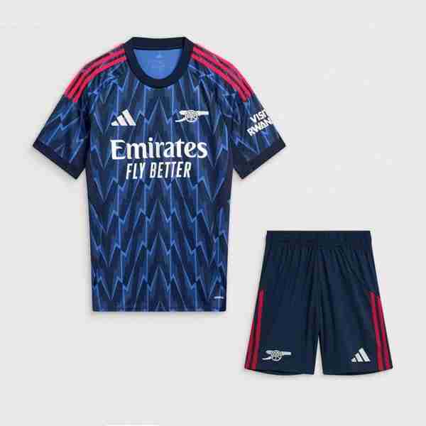 Camiseta Arsenal 2ª Niño 2025-2026 Camiseta Arsenal Conjunto Niños Segunda 2025 2026