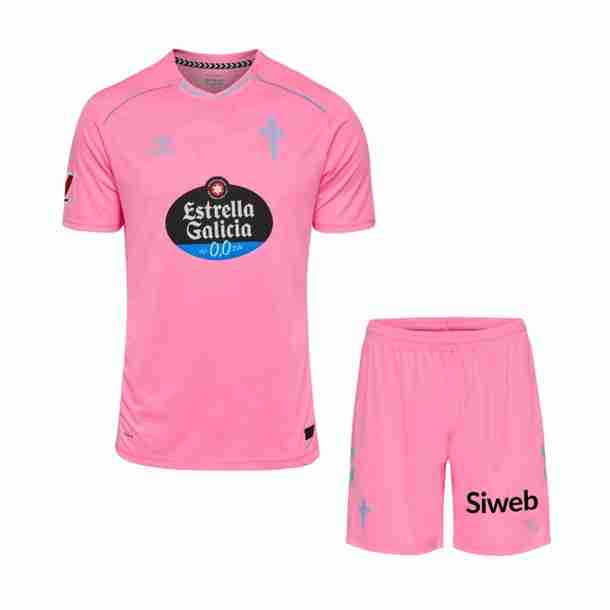 Camiseta Celta de Vigo 3ª Niño 2025-2026 Camiseta Celta De Vigo Conjunto Niños Tercera 2025 2026