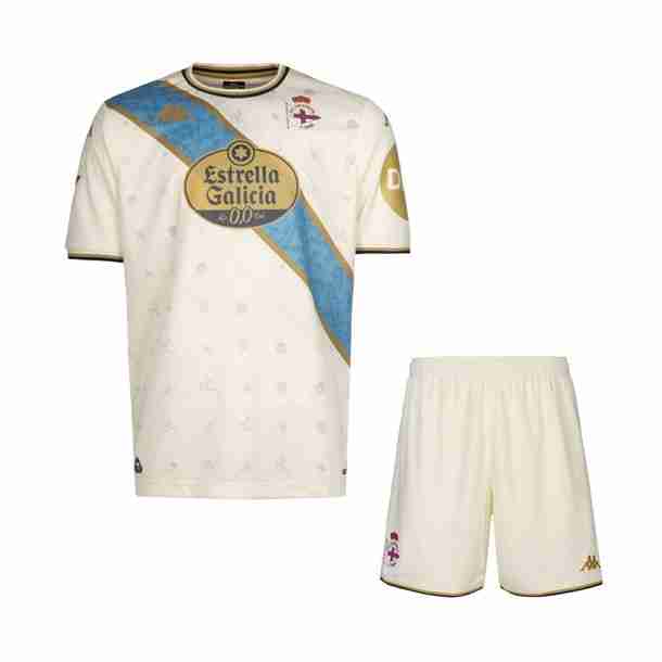 Camiseta Deportivo Coruña 3ª Niño 2025-2026 Camiseta Deportivo Coruña Conjunto Niños Tercera 2025 2026