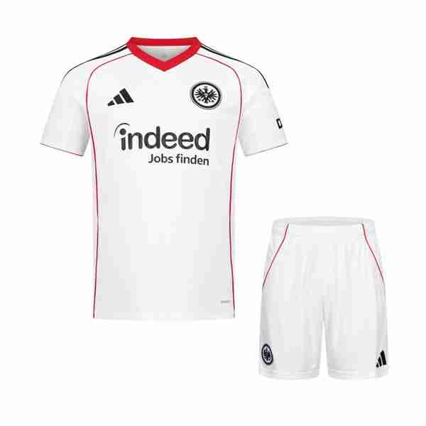 Camiseta Eintracht Frankfurt 2ª Niño 2025-2026 Camiseta Eintracht Frankfurt Conjunto Niños Segunda 2025 2026