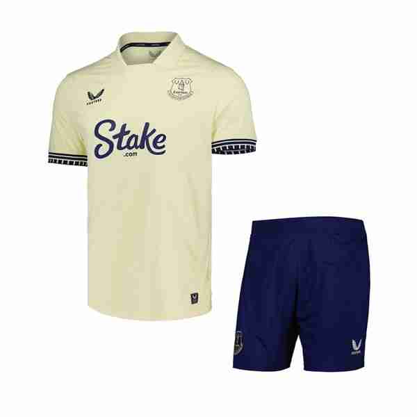 Camiseta Everton 2ª Niño 2025-2026 Camiseta Everton Conjunto Niños Segunda 2025 2026