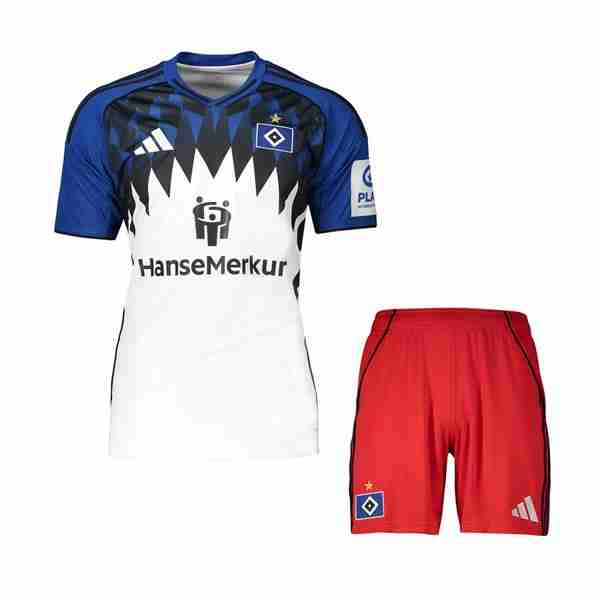 Camiseta Hamburgo S.V 1ª Niño 2025-2026 Camiseta Hamburgo S.V Conjunto Niños Primera 2025 2026