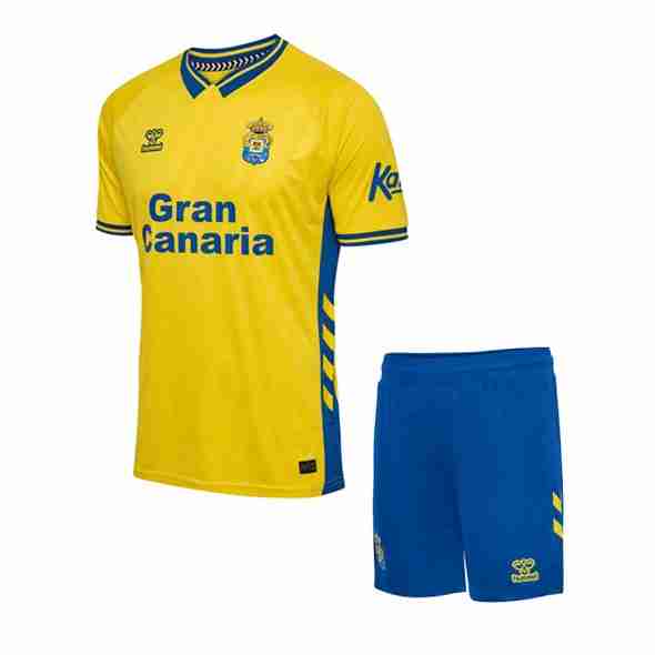 Camiseta Las Palmas 1ª Niño 2025-2026 Camiseta Las Palmas Conjunto Niños Primera 2025 2026