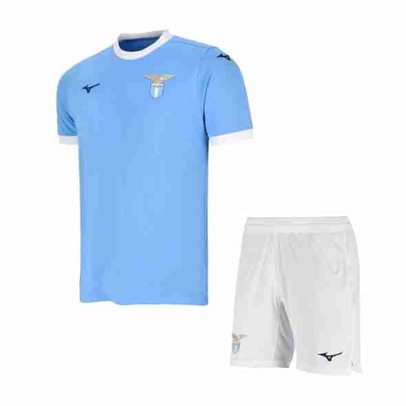 Camiseta Lazio 1ª Niño 2025-2026 Camiseta Lazio Conjunto Niños Primera 2025 2026