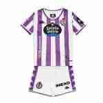 Camiseta Real Valladolid Conjunto Niños Primera 2025 2026