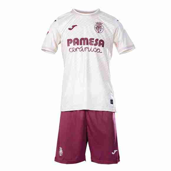 Camiseta Villarreal 2ª Niño 2025-2026 Camiseta Villarreal Conjunto Niños Segunda 2025 2026