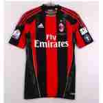 Tailandia Camiseta Primera AC Milan Retro 2010 2011 Rojo