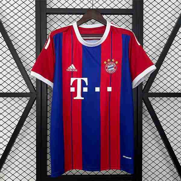 Tailandia Camiseta Bayern Munich 1ª Retro 2014-2015 Tailandia Camiseta Primera Bayern Munich Retro 2014 2015
