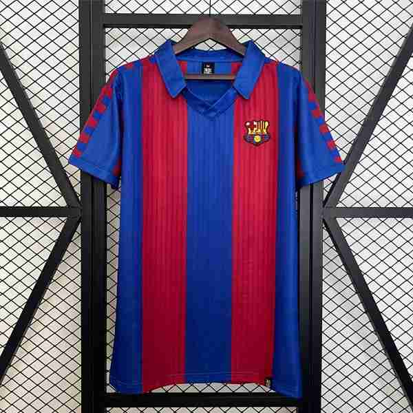 Tailandia Camiseta Barcelona 1ª Retro 1991-1992 Tailandia Camiseta Primera FC Barcelona Retro 1991 1992