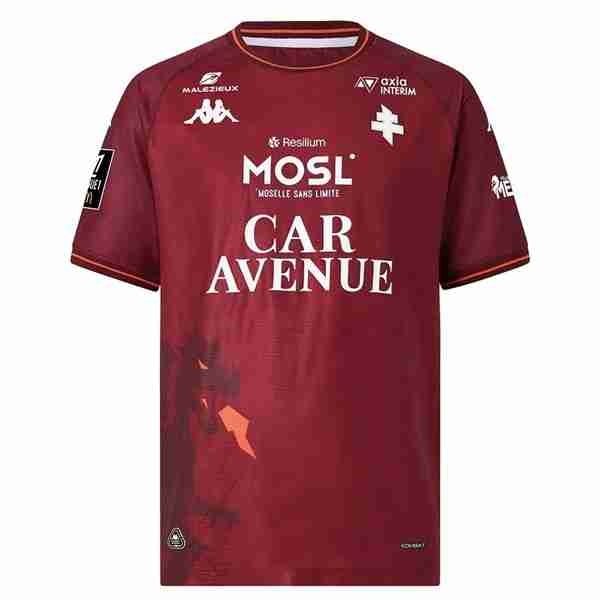 Tailandia Camiseta FC Metz 1ª 2025-2026 Tailandia Camiseta Primera FC Metz 2025 2026