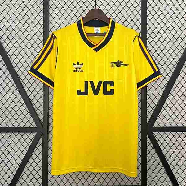 Tailandia Camiseta Arsenal 2ª Retro 1986 1988 Tailandia Camiseta Segunda Arsenal Retro 1986 1988
