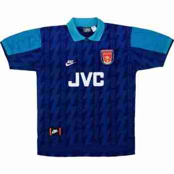 Tailandia Camiseta Segunda Arsenal Retro 1994 1995 Azul
