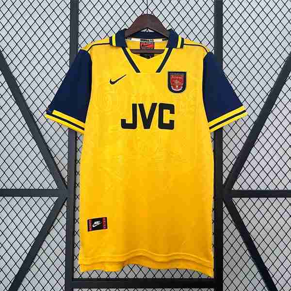 Tailandia Camiseta Arsenal 2ª Retro 1996 1997 Tailandia Camiseta Segunda Arsenal Retro 1996 1997