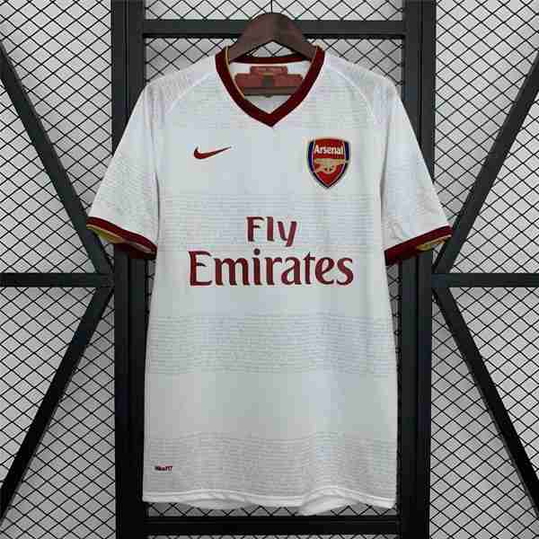 Camiseta Arsenal 2ª Retro 2007-2008 Tailandia Camiseta Segunda Arsenal Retro 2007 2008